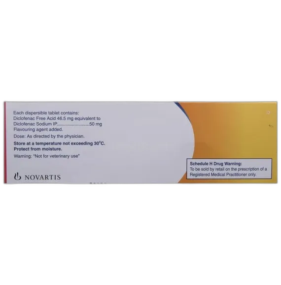 voveran d tablet 10's